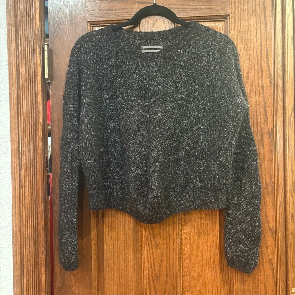 By Anthropologie $138 Mixed Knit Texture Pullover Wool Blend S P2P 21-24” L 19